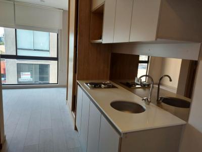 Apartaestudio En Arriendo En Bogota En Las Nieves A110676, 27 mt2, 1 habitaciones