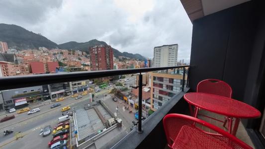 Apartaestudio En Arriendo En Bogota En Chapinero Central A122039, 38 mt2, 1 habitaciones