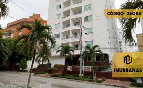 Apartamento En Arriendo En Barranquilla Altos De Riomar AINU26053, 105 mt2, 3 habitaciones