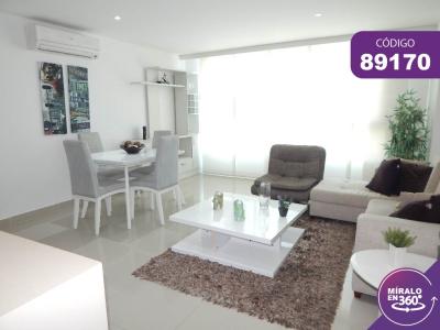 Apartamento En Arriendo En Barranquilla En La Castellana A144765, 70 mt2, 1 habitaciones