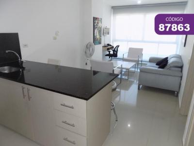 Apartamento En Arriendo En Barranquilla En Riomar A145215, 40 mt2, 1 habitaciones