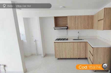 Apartamento En Arriendo En Bello En Villas Del Sol A81844, 55 mt2, 3 habitaciones