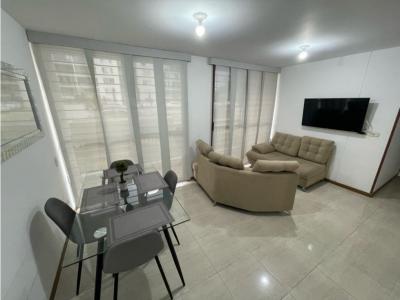 Apartamento amoblado en alquiler en Bochalema -Cali, 70 mt2, 3 habitaciones