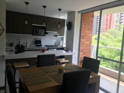 Apartamento En Arriendo En Envigado En Mesa A107580, 90 mt2, 3 habitaciones