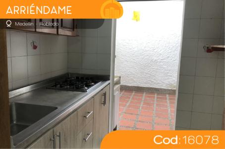 Apartamento En Arriendo En Medellin En Robledo A78744, 48 mt2, 2 habitaciones