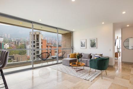Arriendo De Apartamento En Medellin, 99 mt2, 2 habitaciones