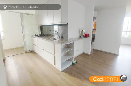 Apartamento En Arriendo En Medellin En El Poblado A161498, 90 mt2, 3 habitaciones