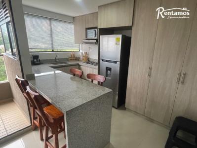 Apartamento En Arriendo En Sabaneta A121752, 65 mt2, 2 habitaciones