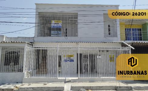 Casa En Arriendo En Barranquilla California AINU26201, 101 mt2, 3 habitaciones
