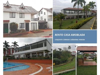 Rento Casa Amobalada por mes o anual, sector Unicentro, 160 mt2, 5 habitaciones