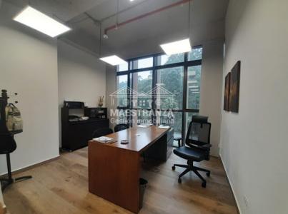 Oficina En Arriendo En Medellin En Altos Del Poblado A159957, 38 mt2, 1 habitaciones