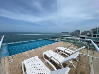 Penthouse con piscina privada en bello horizonte, 350 mt2, 3 habitaciones