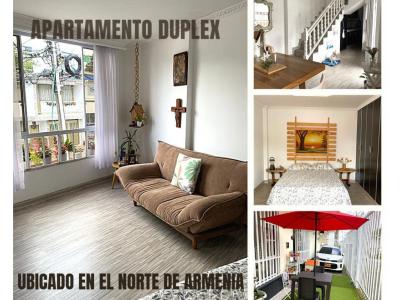 APARTAESTUDIO DUPLUEX UBICADO EN EL NORTE DE ARMENIA 41-75 , 55 mt2, 1 habitaciones