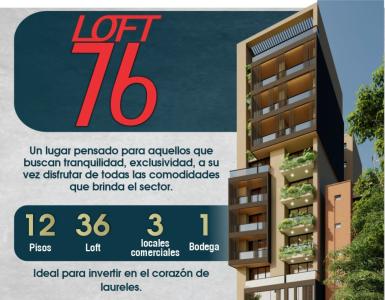 Apartaestudio En Venta En Medellin En Laureles V96613, 37 mt2, 1 habitaciones