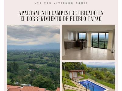 Apartamento Campestre Pueblo Tapao 40-71, 80 mt2, 2 habitaciones