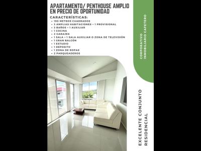 Penthouse Apartamento en venta norte de Armenia Quindío 001, 190 mt2, 4 habitaciones