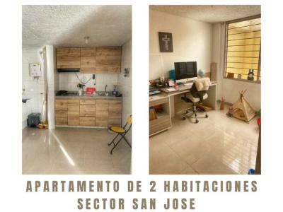 APARTAMENTO DE 2 HABITACIONES SECTOR BARRIO SAN JOSE 41-131, 66 mt2, 2 habitaciones