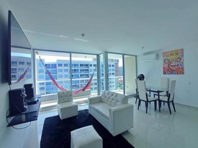 Apartamento En Venta En Barranquilla En Miramar V66037, 102 mt2, 3 habitaciones