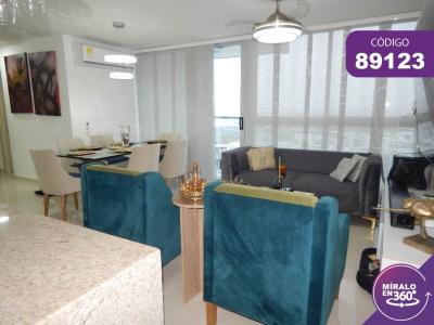 Apartamento En Venta En Barranquilla En Miramar V144779, 85 mt2, 3 habitaciones