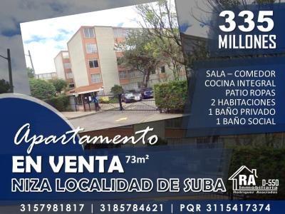 Apartamento En Venta En Bogota En Niza V74442, 73 mt2, 3 habitaciones
