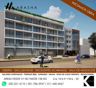 Apartamento En Venta En Bogota V30962, 56 mt2, 1 habitaciones