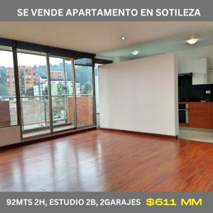 Apartamento En Venta En Bogota En Sotileza V151365, 92 mt2, 2 habitaciones