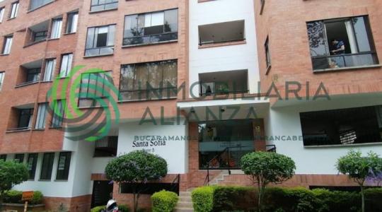 Apartamento En Venta En Bucaramanga V107818, 54 mt2, 1 habitaciones