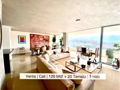 Espectacular Apartamento para venta en el oeste de Cali, 140 mt2, 3 habitaciones
