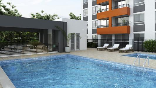 Apartamento En Venta En Cali En Bochalema V106342, 62 mt2, 2 habitaciones