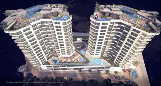 Mediterranea Towers, Proyecto de apartamentos en Cielo Mar, Cartagena, 65 mt2, 2 habitaciones
