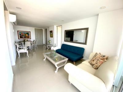 En Cartagena vendo apartamento de 2 alcobas  en crespo, 93 mt2, 2 habitaciones