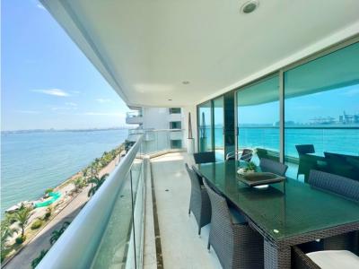 Vendo en Cartagena excelente apartamento vista a la bahia, 260 mt2, 3 habitaciones