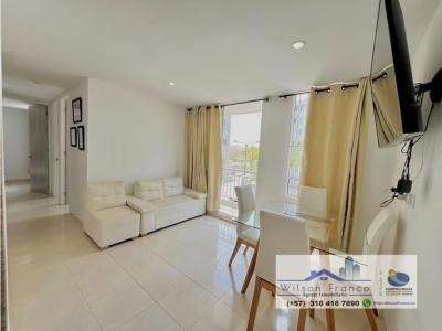  Apartamento En Venta,  FULL ACABADOS  Parque Heredia, Cartagena, 58 mt2, 3 habitaciones