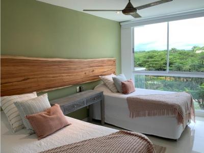 Venta apartamento 2 alcobas Karibana Cartagena Beach Golf , 124 mt2, 2 habitaciones