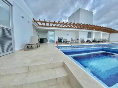 En Cartagena vendo excelente apartamento en crespo con vista al mar, 180 mt2, 3 habitaciones