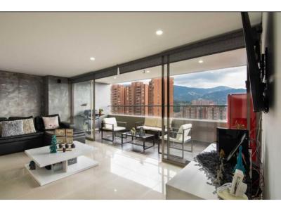 Apartamento en Venta Envigado loma Esmeramdal de 90m2 hermosa vista !!, 90 mt2, 2 habitaciones