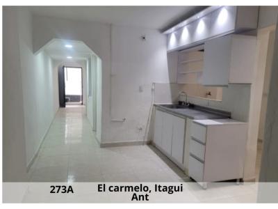 Venta de apartamento en Itagüí, barrio el carmelo, 95 mt2, 4 habitaciones