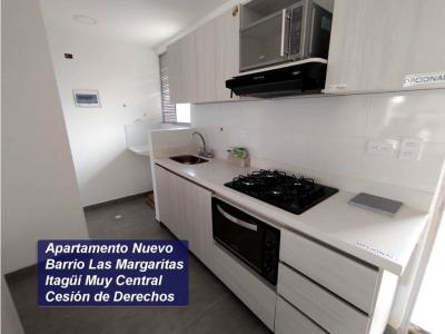 SE VENDE CESIÓN DE DERECHOS EN ITAGÜÍ LAS MARGARITAS, 65 mt2, 3 habitaciones