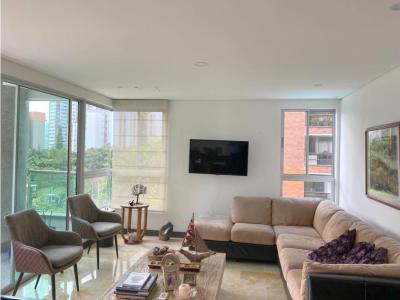 Apartamento en venta en el Poblado Castropol, 138 mt2, 3 habitaciones