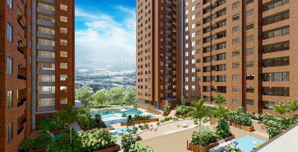 Apartamento En Venta En Medellin En El Poblado V117155, 60 mt2, 2 habitaciones