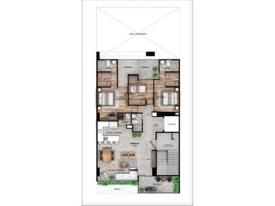 VENDO APTOS TERMINADOS, UBICADOS EN LOS COLORES , 140 mt2, 3 habitaciones