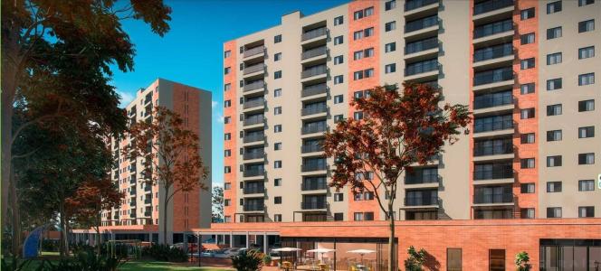 Apartamento para venta en unidad cerrada de Rionegro  4680, 62 mt2, 2 habitaciones