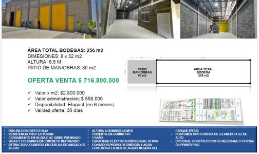 Bodega En Venta En Galapa V148340, 256 mt2