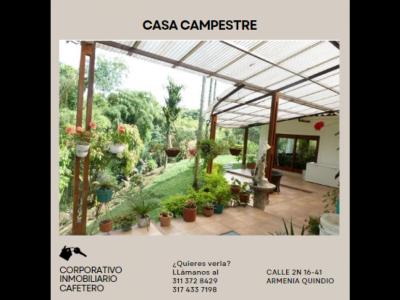 CASA CAMPESRE EN CONDOMINIO AVENIDA 19 NORTE ARMENIA 3718, 518 mt2, 4 habitaciones