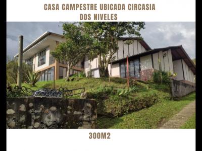 SE VENDE CASA CAMPESTRE SECTOR BORODINO-CIRCASIA, 300 mt2, 7 habitaciones