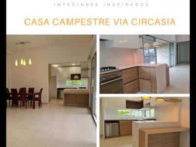 HERMOSA CASA CAMPESTRE VIA CIRCASIA , 370 mt2, 3 habitaciones