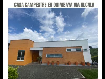 CASA CAMPESRE EN CONDOMINIO QUIMBAYA VIA ALCALA 2021, 310 mt2, 3 habitaciones