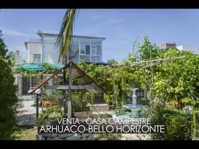 Casa campestre en bello horizonte, Santa Marta, 215 mt2, 3 habitaciones