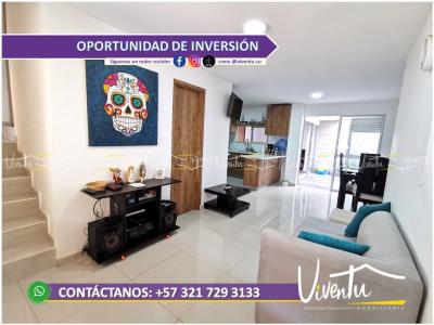 Casa Condominio En Venta En Jamundi En Alfaguara V106104, 74 mt2, 3 habitaciones