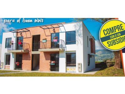 Casa a la venta, cesión de derechos en El Carmen de viboral, 56 mt2, 3 habitaciones